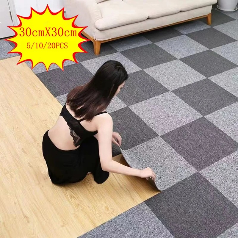 Commercial Kitchen Tile Flooring - Zelfklevende tapijtvloertegels Sticker Vierkante tapijten Schil