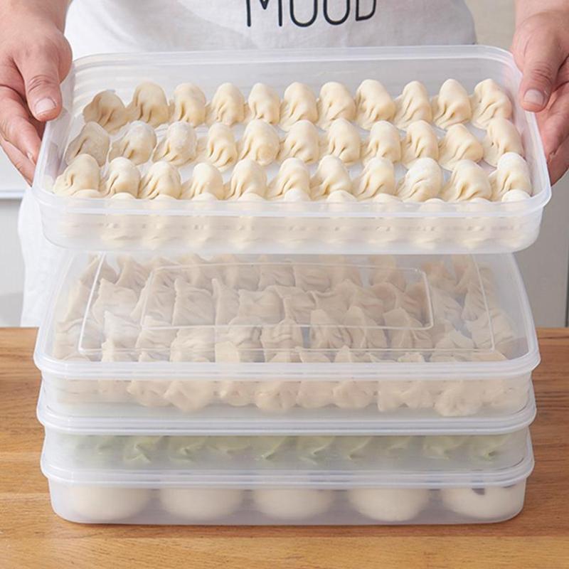 Commercial Kitchen Utensil Organizer - Transparante keukenopbergdoos, koelkastorganizer, voedselveilige plastic containers,