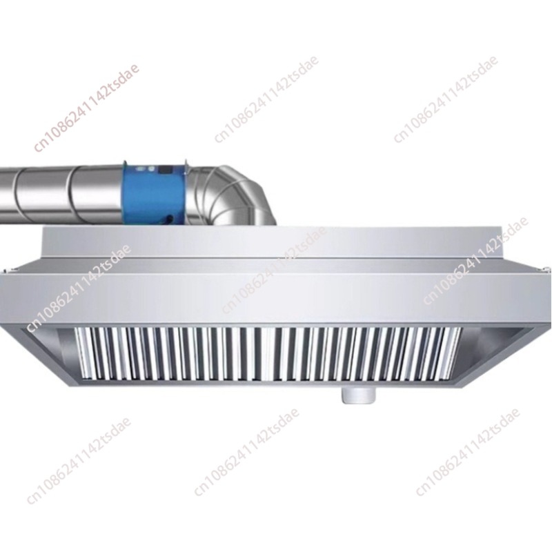 Commercial Kitchen Hoods - Commerciële RVS afzuigkap, grote luchtvolume stille