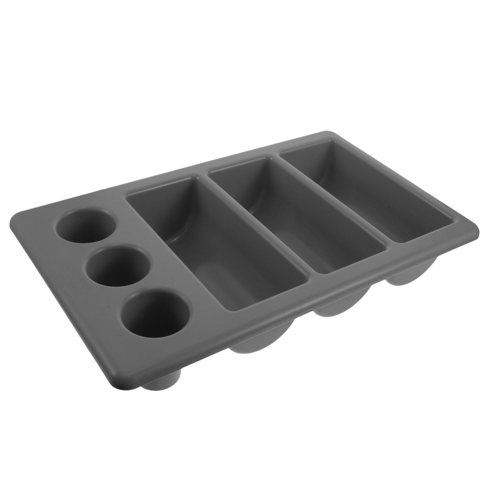 Commercial Kitchen Utensil Holder - Commerciële bestekhouder van plastic met compartimenten,