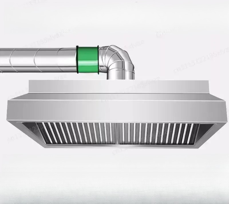 Commercial Kitchen Hoods - Versterkte RVS afzuigkap, krachtige commerciële afzuigkap