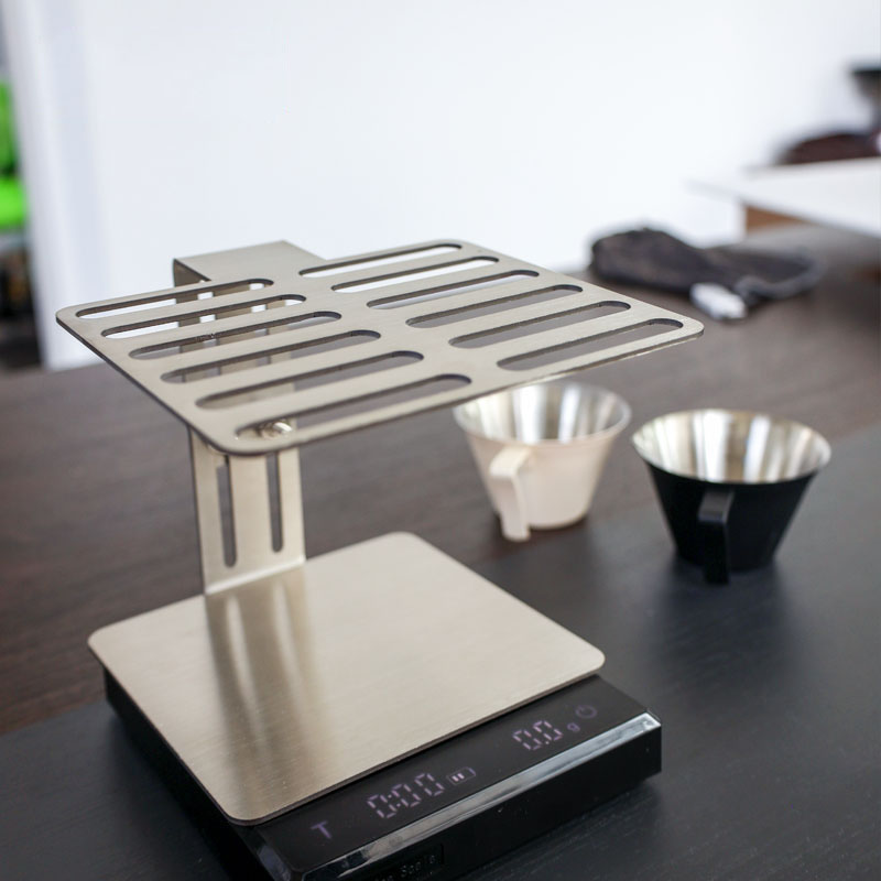 Commercial Kitchen Utensil Holder - Koffieweegrek Koffieweegschaal Stand Gereedschapshouder voor koffie