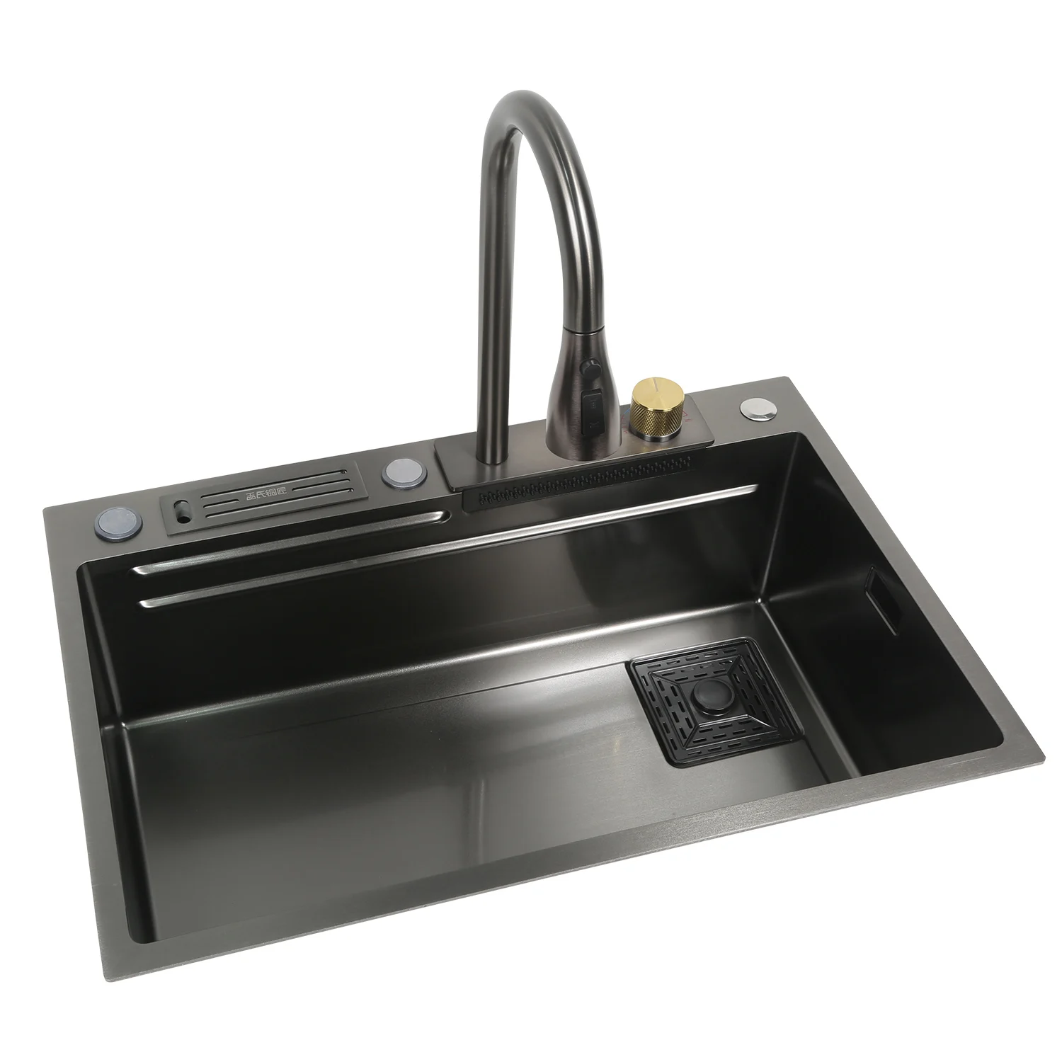 Commercial Kitchen Double Sink - RVS Aziatische commerciële keuken spoelbak onderkast