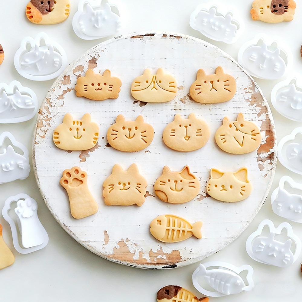 Commercial Kitchen Equipment List - Schattige Kitten DIY Stempel Koekjesvormpjes Bakvorm