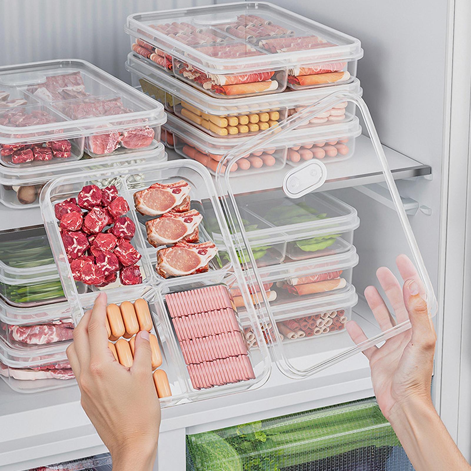 Commercial Kitchen Utensil Organizer - 1PC Koelkast Opbergdoos Vlees Groente Vershouddoos