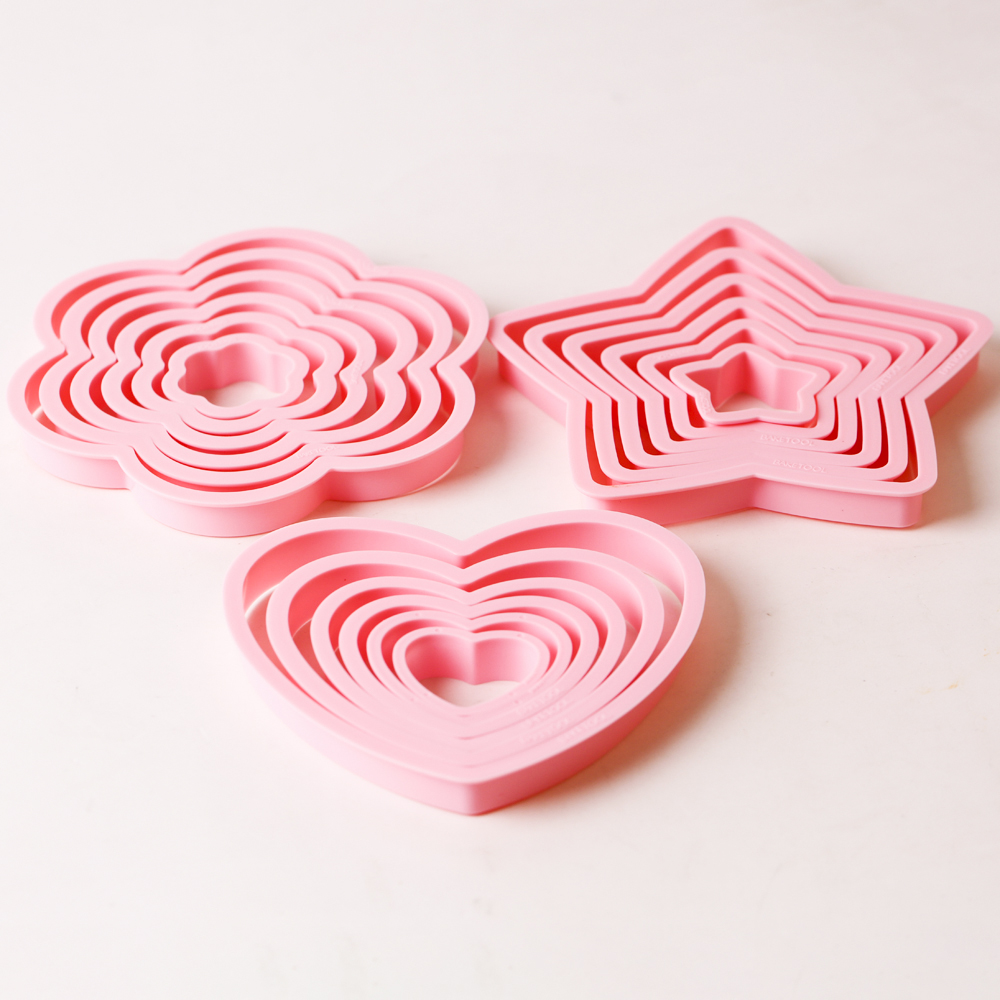1 set/3 sets roze hart ster bl - Commercial Kitchen Equipment List recensie en prijs