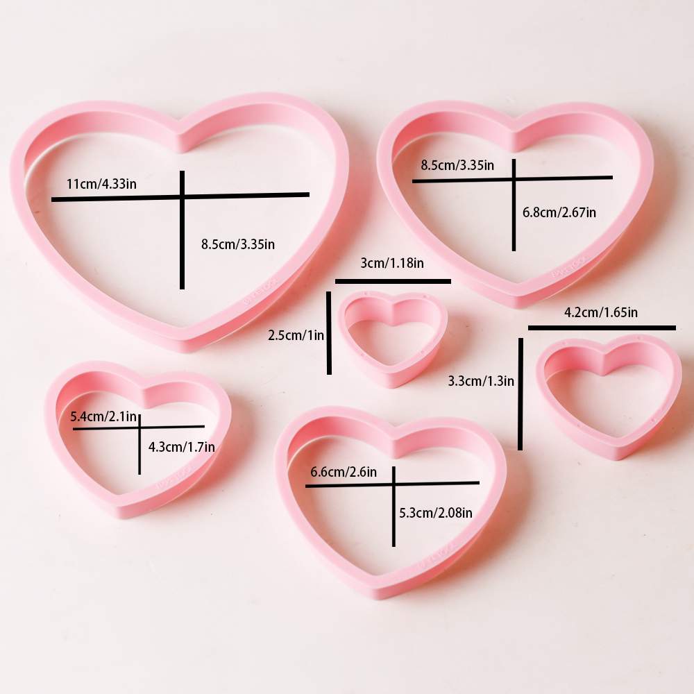 1 set/3 sets roze hart ster bl - Commercial Kitchen Equipment List recensie en prijs