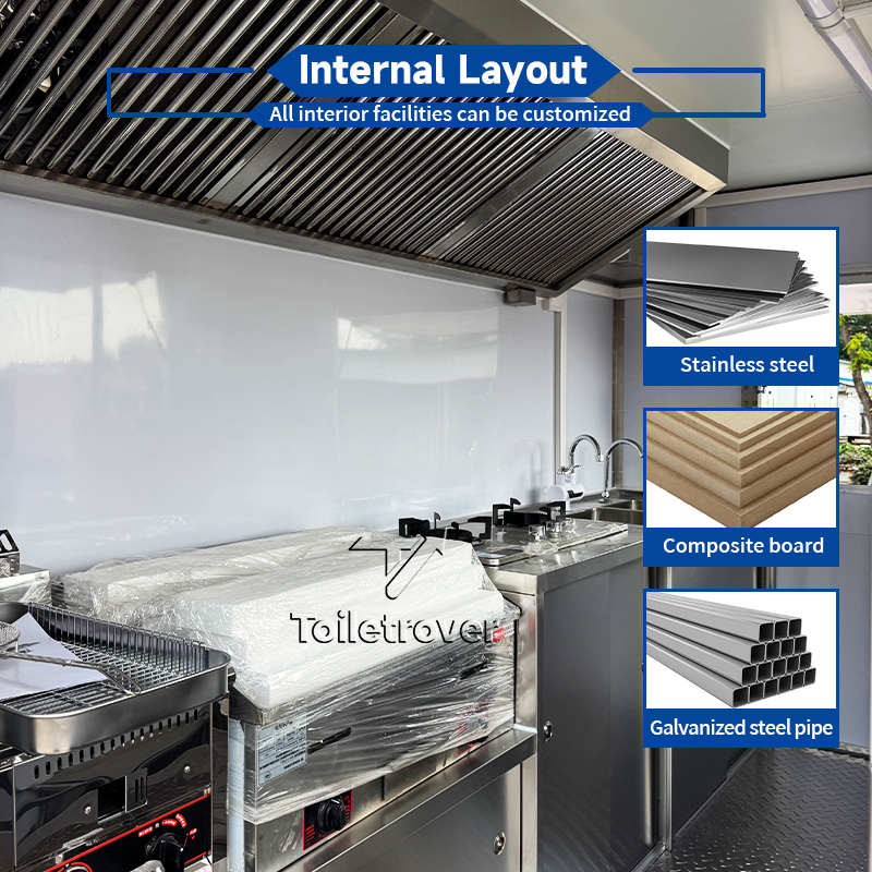 Commerciële foodtruck, ijscowa - Commercial Kitchen Units For Sale recensie en prijs