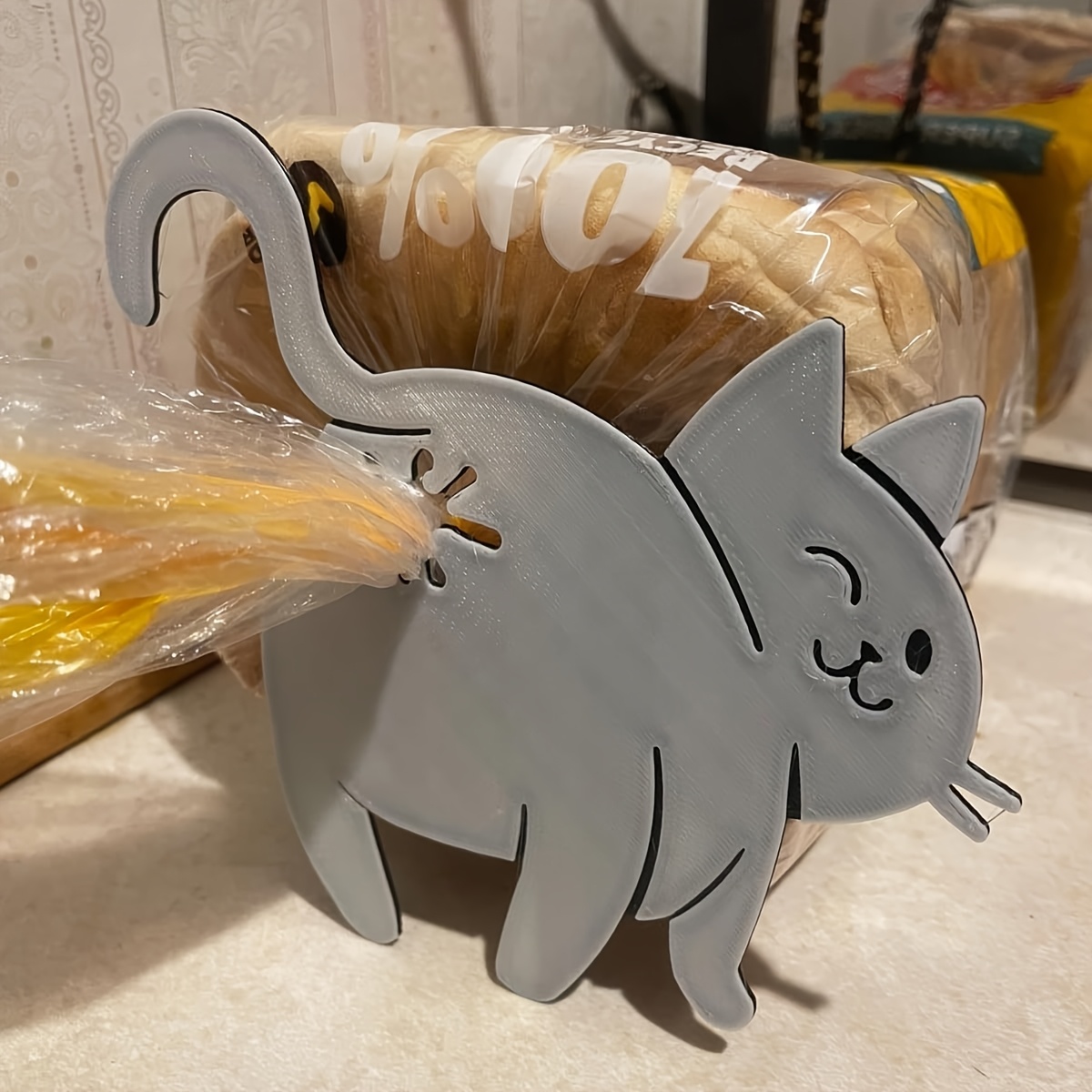 Cat Butt Broodclip -3D-geprint - Commercial Kitchen Utensil Holder recensie en prijs