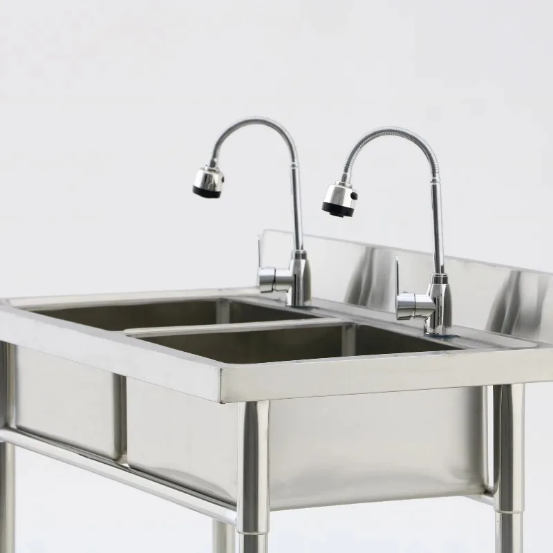 Commerciële keukenapparatuur r - Commercial Kitchen Double Sink recensie en prijs