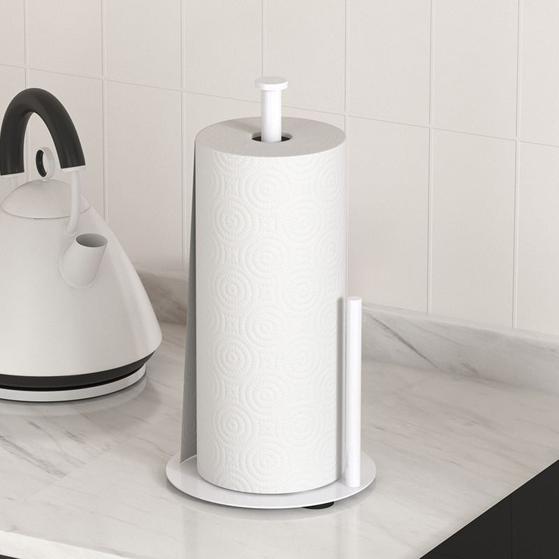 Keukenrolhouder met verzwaarde - Commercial Kitchen Towels recensie en prijs