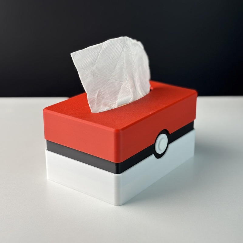 Cartoon Poke Ball Tissue Box O - Commercial Kitchen Utensil Organizer recensie en prijs