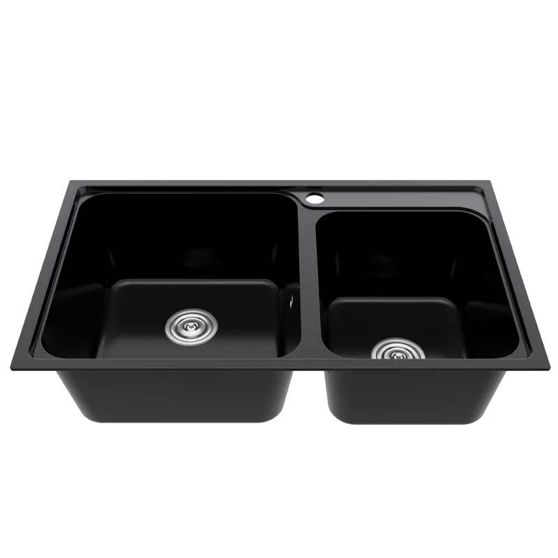 SMC Dubbele Spoelbak Hoge Ster - Commercial Kitchen Double Sink recensie en prijs