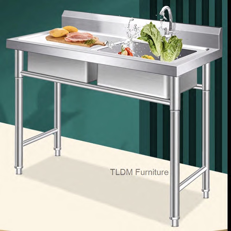 Spoelbakken voor buiten Commer - Commercial Kitchen Double Sink recensie en prijs