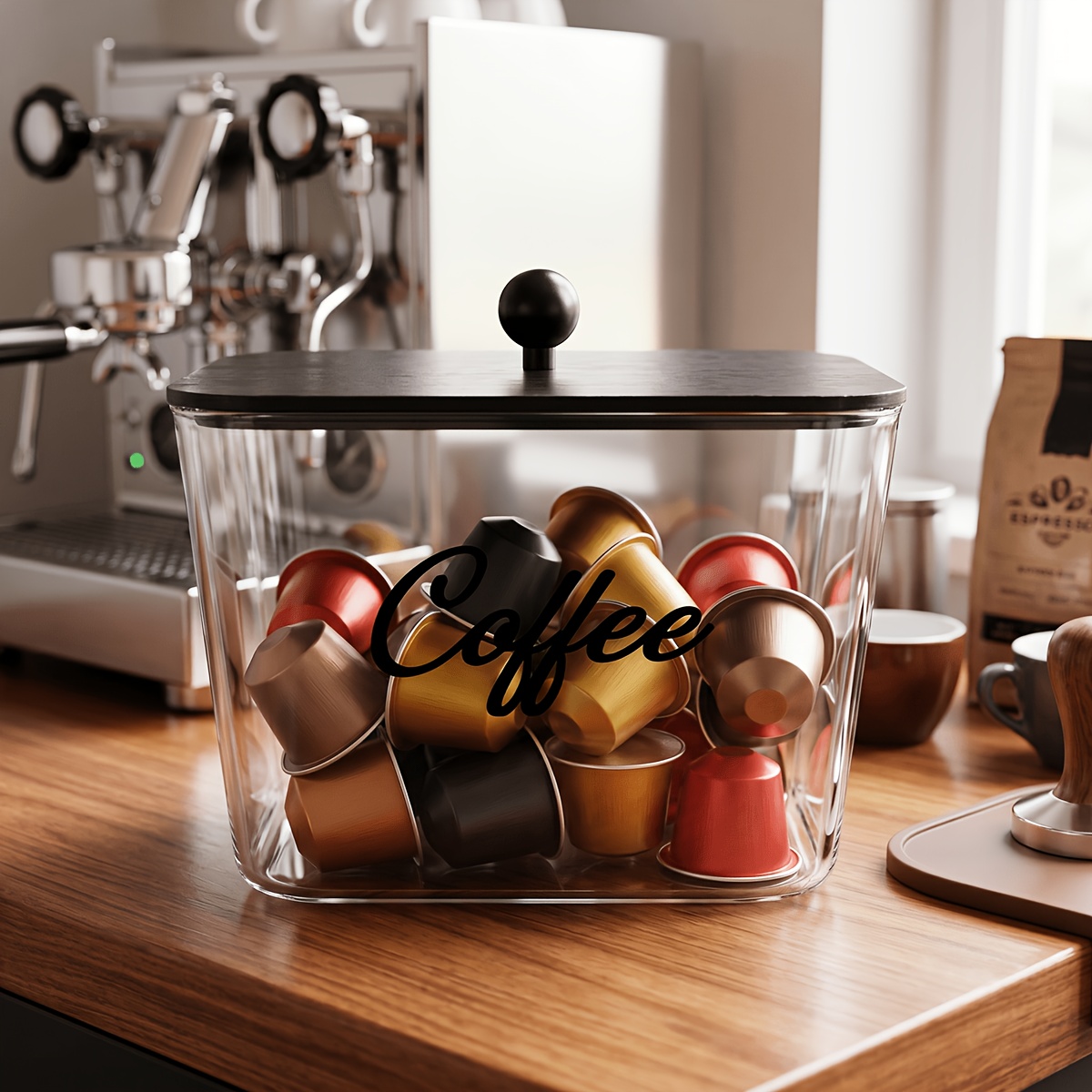 Koffiepodhouder met deksels, p - Commercial Kitchen Utensil Organizer recensie en prijs