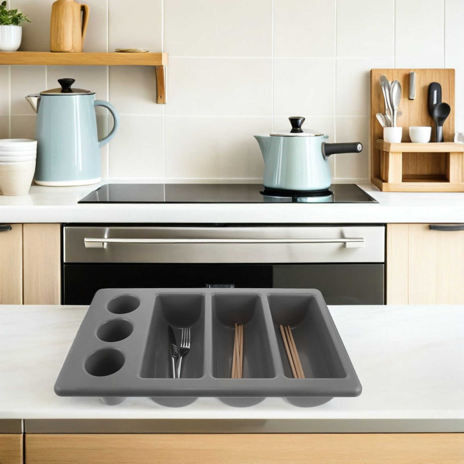 Commerciële bestekhouder van p - Commercial Kitchen Utensil Holder recensie en prijs