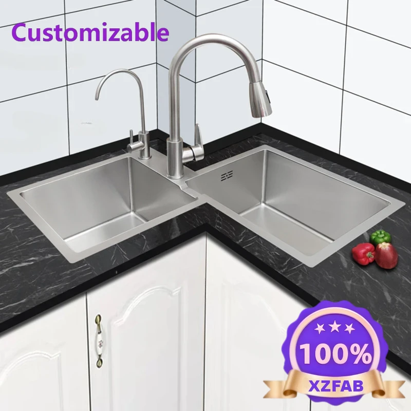 Fabrieksdirect 2026 Langdurig  - Commercial Kitchen Double Sink recensie en prijs