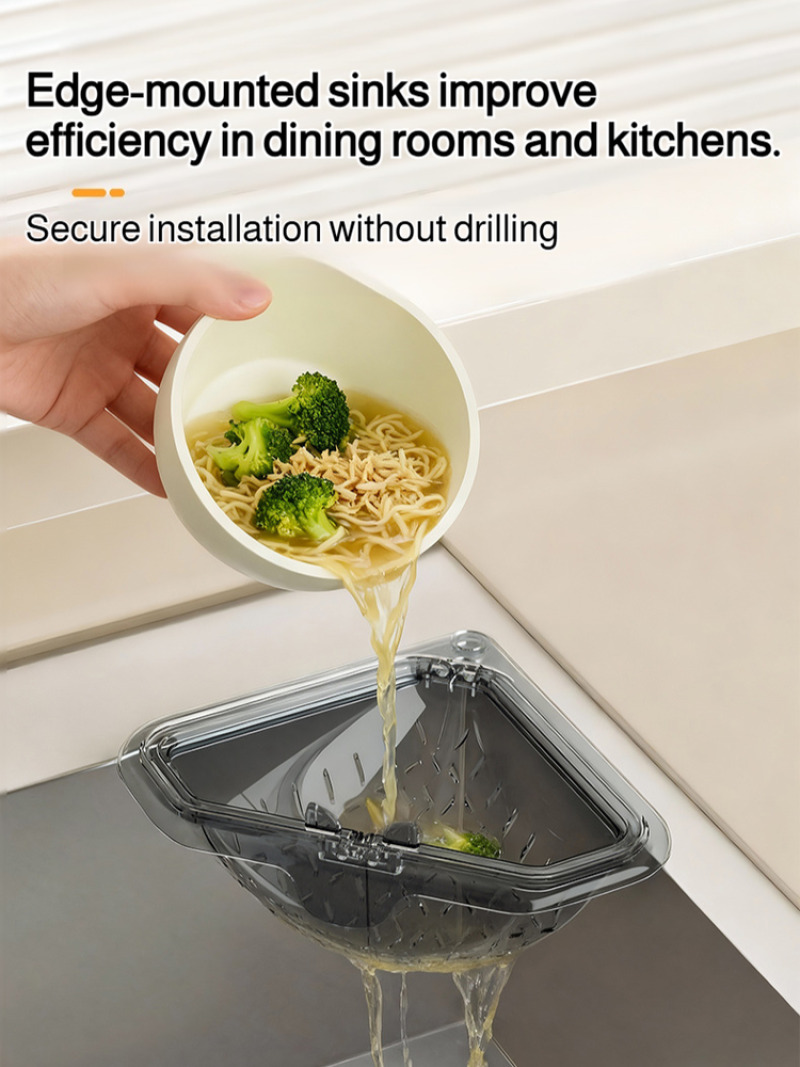 Keukenzeefmandje Gootsteenfilt - Commercial Kitchen Bin recensie en prijs