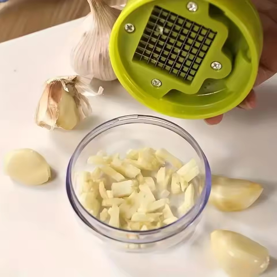 Handmatige knoflookpers, -snij - Commercial Kitchen Utensil Organizer recensie en prijs