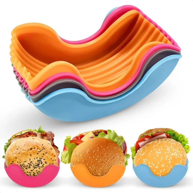 1/4 Stuks Siliconen Burger Lad - Commercial Kitchen Utensil Holder recensie en prijs