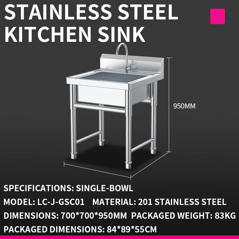 Keukenkraan—Commerciële cafeta - Commercial Kitchen Double Sink recensie en prijs