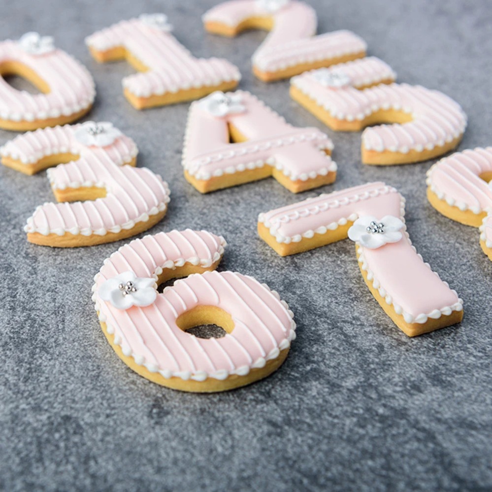 Grote cijfervormige koekjesvor - Commercial Kitchen Equipment List recensie en prijs