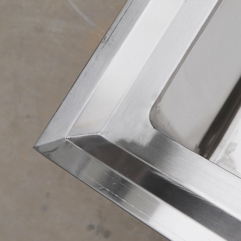 Commerciële keukenwerktafel va - Commercial Kitchen Double Sink recensie en prijs