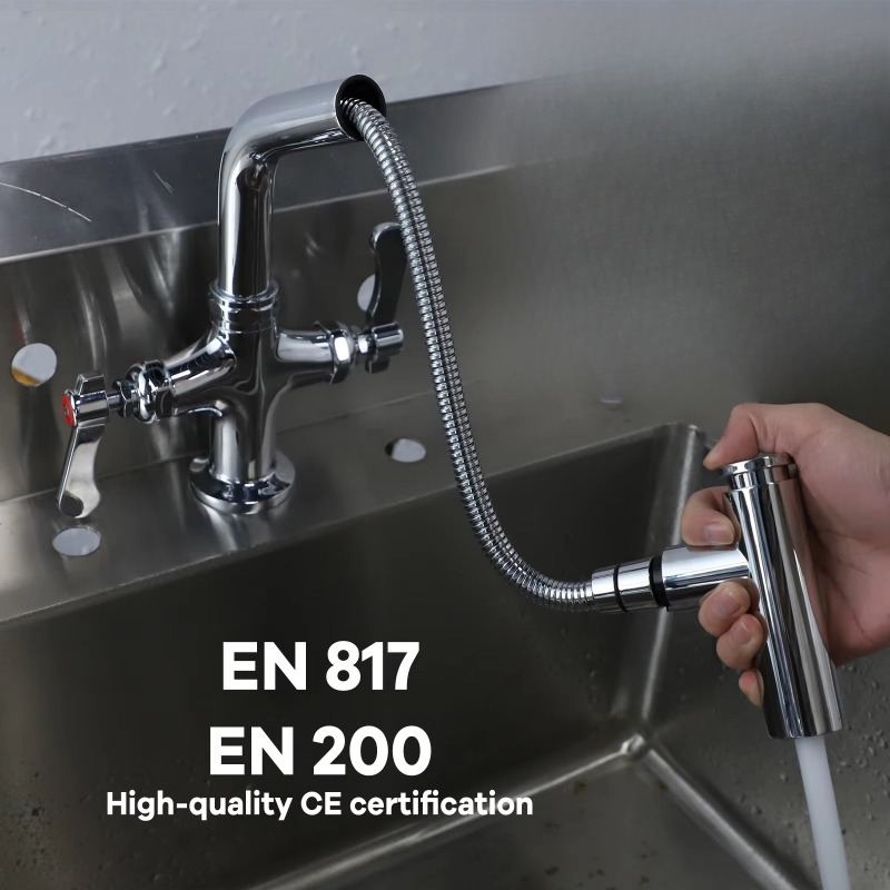 Hoge kwaliteit dubbelgreeps aa - Commercial Kitchen Double Sink recensie en prijs