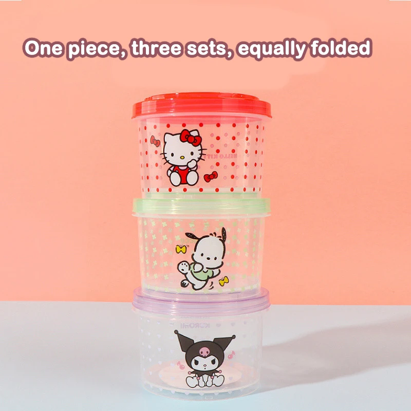 Kitty Bento Box Set 3-delig, s - Commercial Kitchen Utensil Organizer recensie en prijs